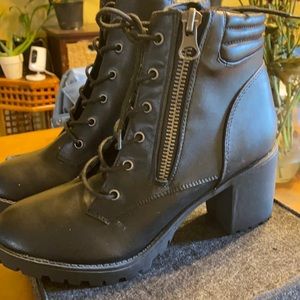 Madden Girl combat boot